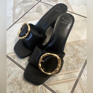 Diana buckle a new day mule heel